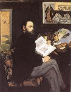 Portrait of Emile Zola Edouard Manet